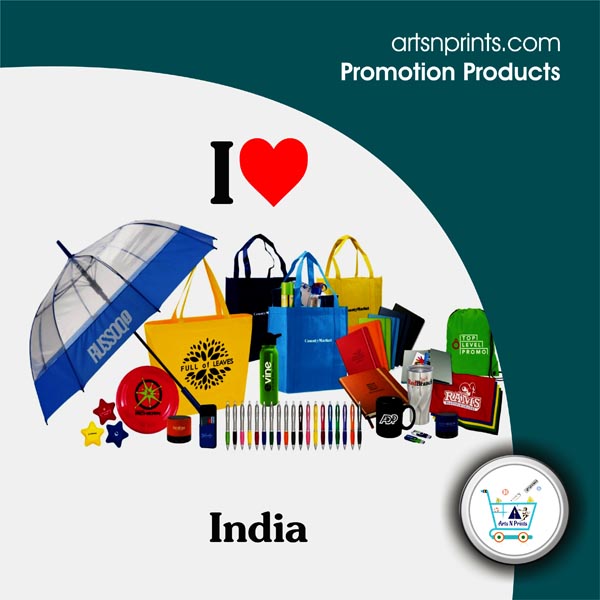 I LOVE India custom promotion branding products by IndiaArtsNprints