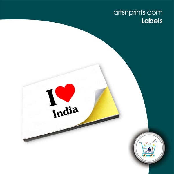 I love INDIA custom stick labels manufacturer artsNprints