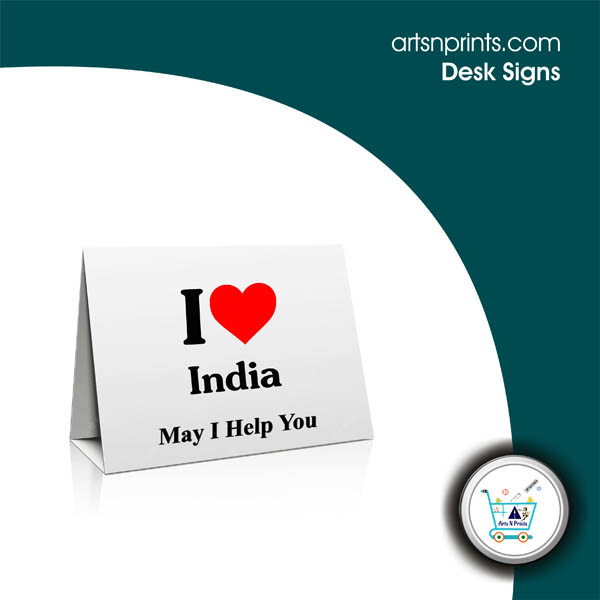 I love India custom made Desk name plate by artsnprints